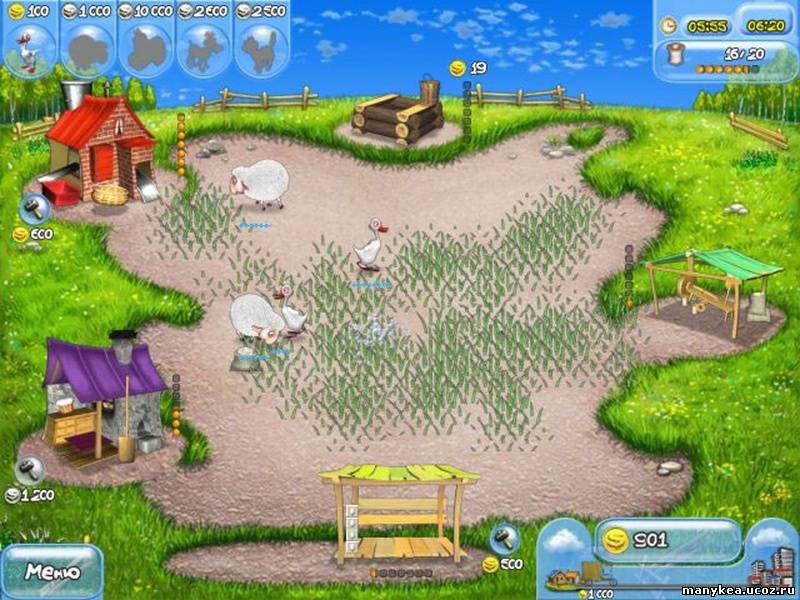Игра Веселая ферма, скачать игру Веселая ферма бесплатно - www.game